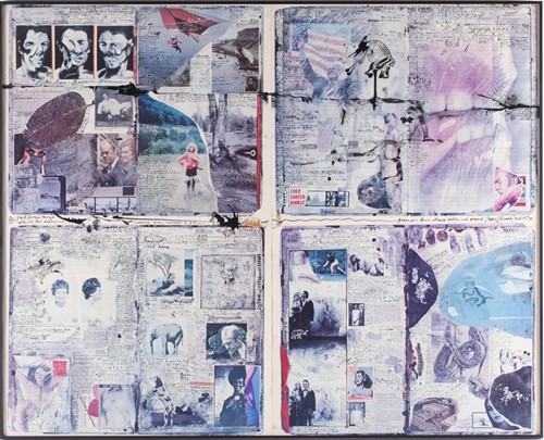 Lot 104 - Peter Beard (1938-2020) British, 'Diary' pages,...