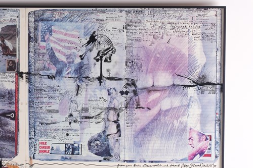 Lot 104 - Peter Beard (1938-2020) British, 'Diary' pages,...