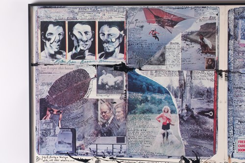 Lot 104 - Peter Beard (1938-2020) British, 'Diary' pages,...
