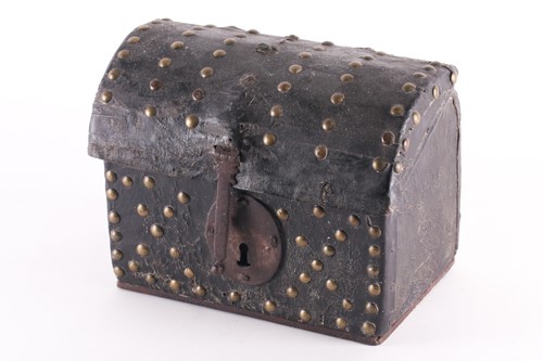 Lot 343 - An early 17th century Continental wooden and...