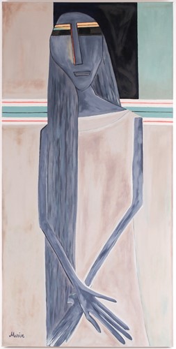 Lot 69 - Marinela Marin (b.1981), untitled, oil on...