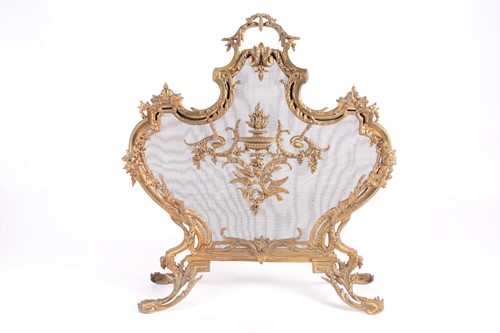 Lot 121 - A French Louis XVI style gilt bronze...