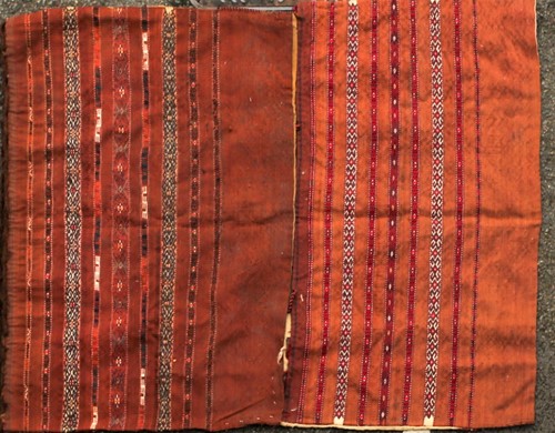 Lot 179 - Four similar 20th-century brick red ground...