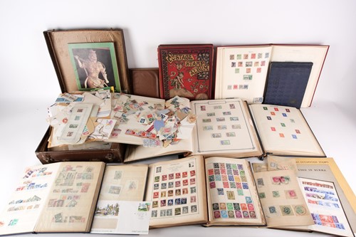Lot 39 - A large of collection of stamps, 19th century...