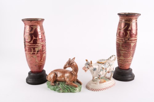 Lot 22 - A near pair of 19th century Continental...