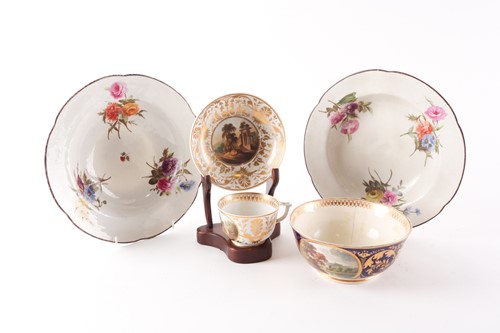 Lot 23 - Derby Porcelain: a cabinet cup and saucer,...