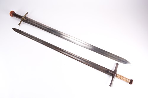 Lot 353 - A 19th century Sudanese Kaskara sword, with...