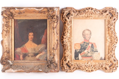 Lot 63 - Early 19th century English school, a portrait...