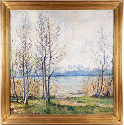 Lot 46 - Otto Eduard Pippel (1878-1960), trees with...
