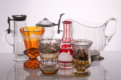 Lot 296 - A Swedish silver mounted cut glass jug, circa...