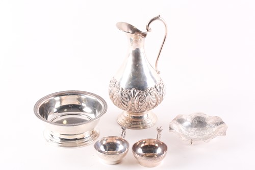 Lot 272 - An early 20th century (800) silver baluster...