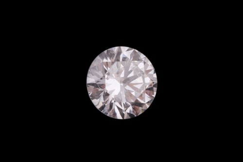 Lot 368 - An unmounted round brilliant-cut diamond, of...