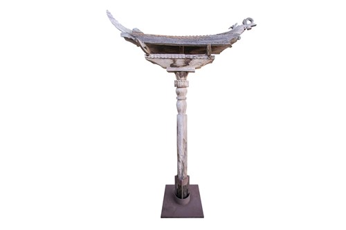 Lot 130 - A Borneo ironwood Spirit House, 19th century,...
