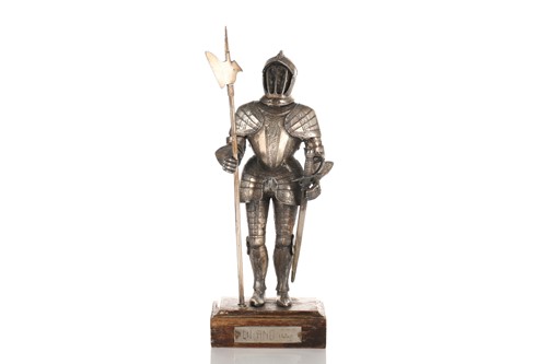 Lot 594 - A 20th-century Italian silver (800) figure of...