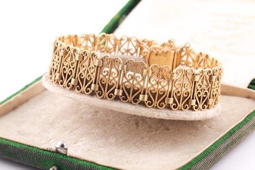Lot 35 - A late 19th / early 20th century French 18ct...