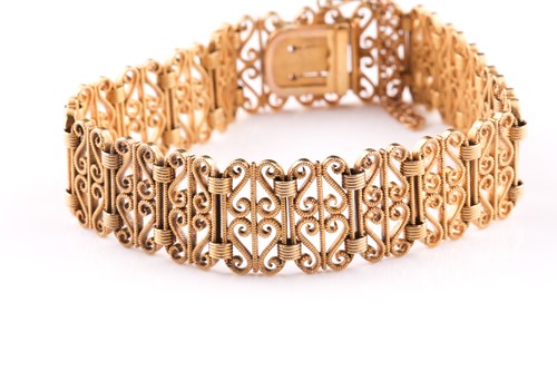 Lot 35 - A late 19th / early 20th century French 18ct...