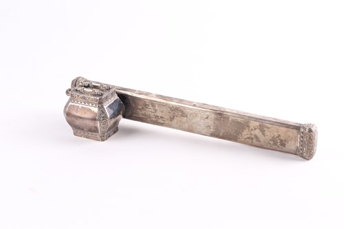 Lot 333 - A silver Divit/ Qaladam Islamic scribes case,...