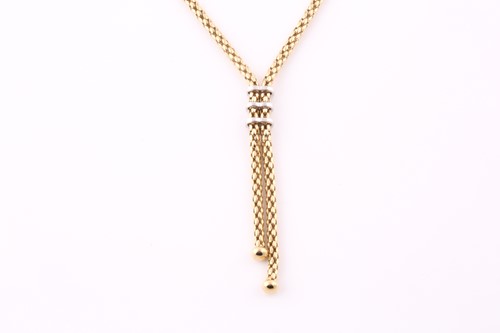 Lot 45 - Fope, Italy. An 18ct yellow gold necklace, of...