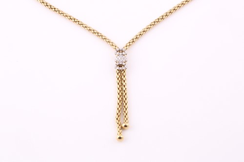 Lot 45 - Fope, Italy. An 18ct yellow gold necklace, of...
