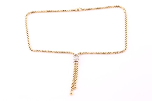 Lot 45 - Fope, Italy. An 18ct yellow gold necklace, of...