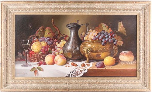 Lot 43 - Raymond Campbell (b.1956) British, a still...