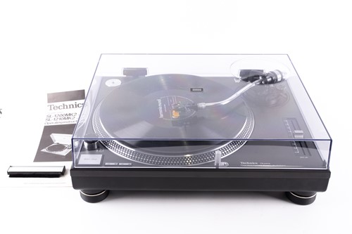 Lot 317 - A Technics SL-1210 MK2 professional,...