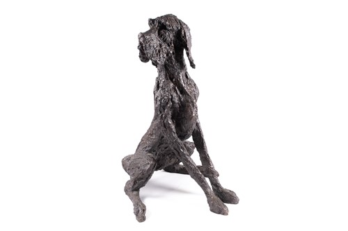 Lot 255 - Clare Trenchard, a life-size cold-cast bronzed...