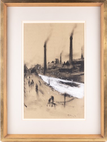 Lot 70 - Harold Riley (b.1934) British, ‘View of the...