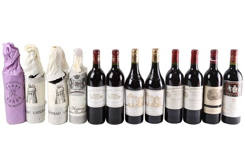 Lot 296 - A mixed case of wine, twelve bottles in...