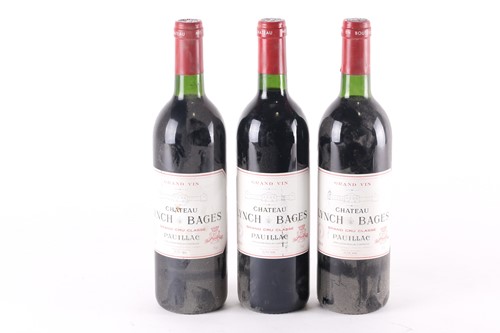 Lot 290 - Three bottles of 1989 Chateau Lynch Bages...