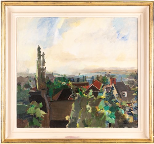 Lot 41 - Ben Levene RA (1938-2010), 'Mood Landscape',...