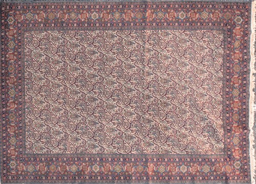 Lot 206 - An early 20th century probably Bidjar carpet...