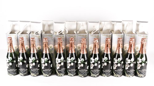 Lot 287 - Twelve bottles of 1976 Perrier-Jouet Champagne,...