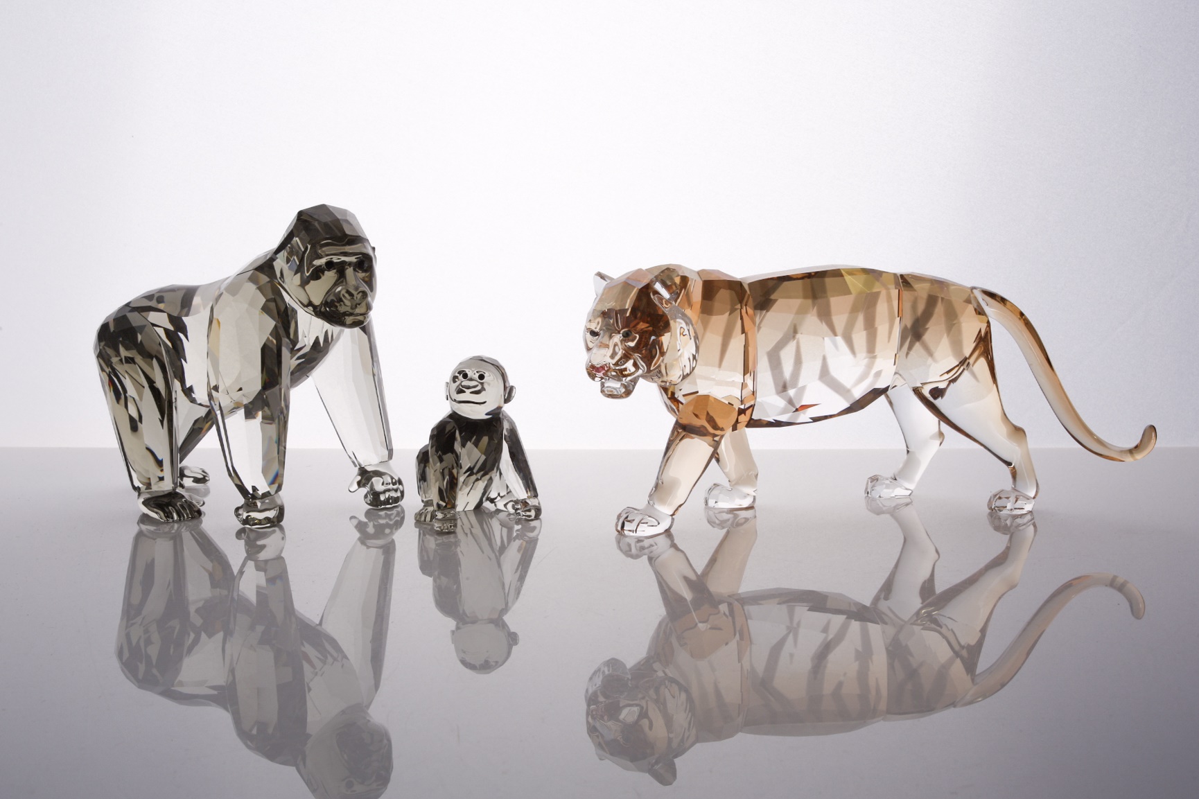 Lot 365 - Two boxed Swarovski 'Endangered Wildlife'