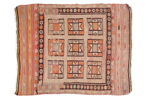 Lot 187 - A pair of 19th-century plain-woven tribal...