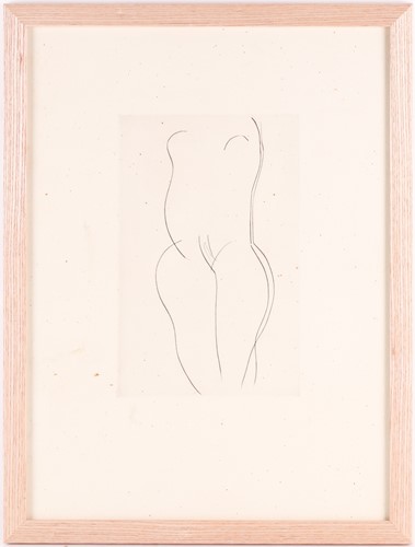 Lot 84 - William Turnbull (1922-2012), 'Nude Etching',...