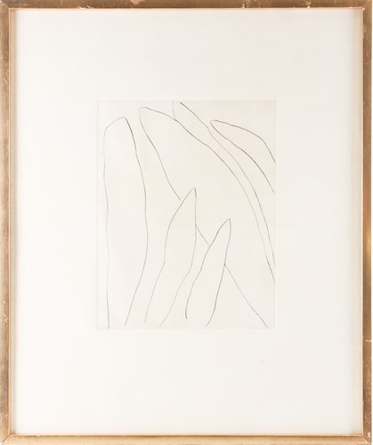 Lot 73 - William Turnbull (1922-2012), 'Leaf Etching',...
