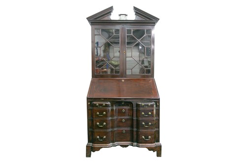 Lot 106 - An 18th-century Dutch colonial 'Block Fronted'...