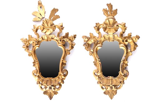 Lot 117 - A near pair of probably late 18th century/...