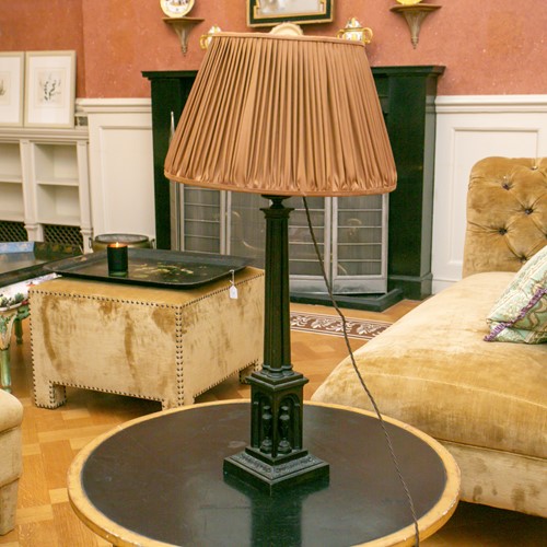 Lot 38 - A Victorian patinated bronze architectural...