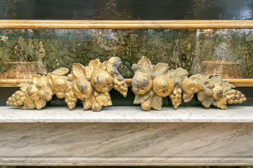 Lot 54 - A pair of French 19th century embossed and...