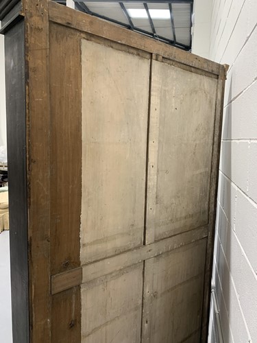 Lot 8 - A pair of estate style ebonised and distressed...