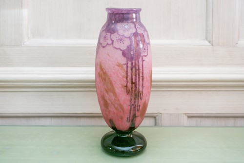 Lot 83 - A 20th century Le Verre Francais cased and...