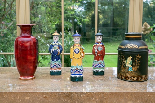 Lot 88 - A set of three 20th century Chinese porcelain...