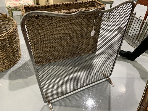 Lot 92 - A Russian 'Thula' style brushed steel and mesh...