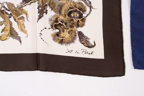 Lot 317 - Hermes. A silk scarf. Reprise, designed by...