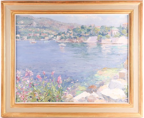 Lot 56 - Pierre Bittar (b.1934) French, 'Reflets a la...