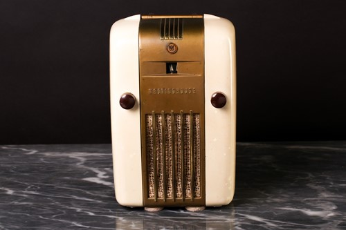 Lot 248 - A Westinghouse 'Little Jewel' vintage radio,...