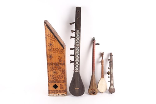 Lot 193 - An Afghan Tanbur (Tanboor), 20th century, with...