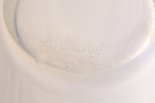 Lot 301 - A Rene Lalique 'Ceylan' opalescent glass vase,...